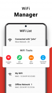 اسکرین شات 2 برنامه WiFi Hacker - Show Password