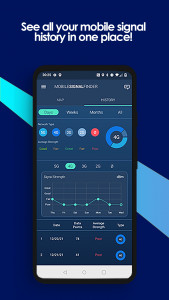 اسکرین شات برنامه Mobile Signal Finder 3