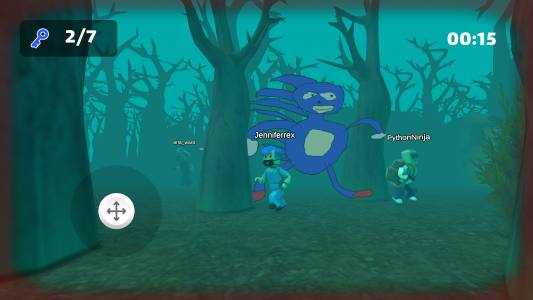 اسکرین شات 4 بازی Meme Bots Brainrot Chase Rooms