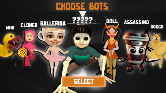 اسکرین شات 1 بازی Ink Game Meme Bots Chase Rooms