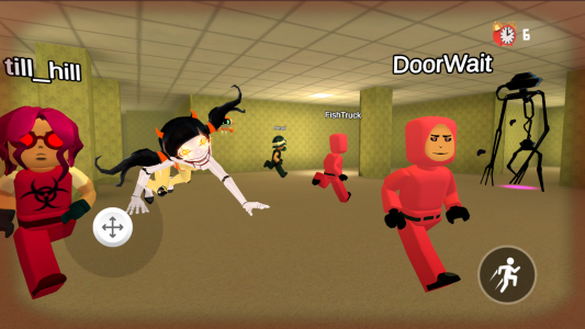 اسکرین شات 3 بازی Meme Bots Jump Rope Chase Room