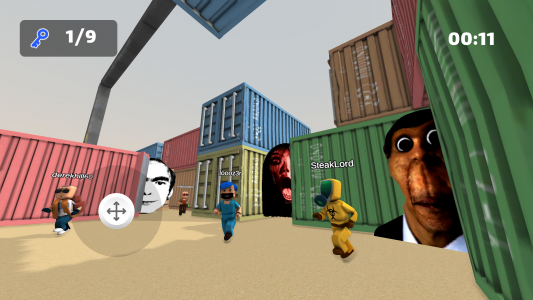 اسکرین شات بازی Nextbots: Obunga Chase Rooms 5
