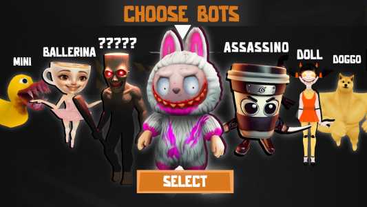 اسکرین شات 1 بازی Meme Bots Brainrot Chase Rooms