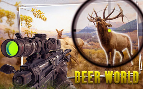 اسکرین شات برنامه Wild Animal Dino Hunting 3D:Sniper Shooting Game 2