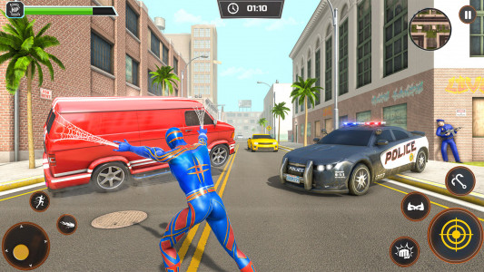 اسکرین شات برنامه Superhero Games: Spider Hero 5