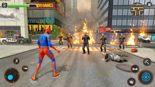 اسکرین شات برنامه Superhero Games: Spider Hero 2