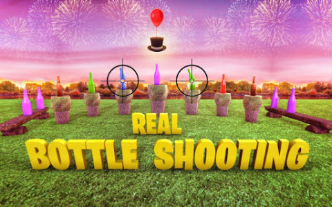 اسکرین شات برنامه Real Bottle Shooting 4