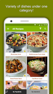 اسکرین شات برنامه Salad Recipes: Healthy Foods with Nutrition & Tips 5