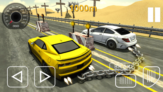 اسکرین شات بازی Chained Cars Impossible Stunts 2