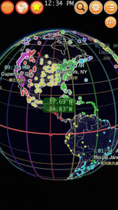 اسکرین شات برنامه Clocks of Cities on Terra 3