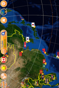 اسکرین شات برنامه Globe Earth 3D: Flags, Anthems and Timezones 3