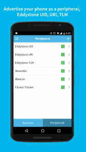 اسکرین شات 4 برنامه BLE Scanner (Connect & Notify)