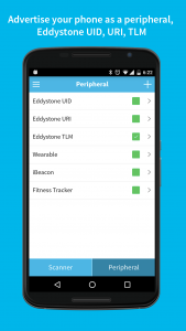 اسکرین شات برنامه BLE Scanner (Connect & Notify) 4