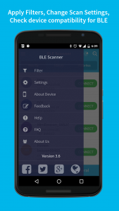 اسکرین شات برنامه BLE Scanner (Connect & Notify) 3