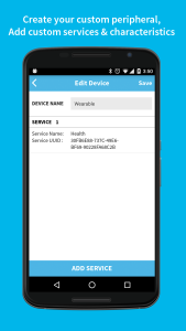 اسکرین شات 6 برنامه BLE Scanner (Connect & Notify)