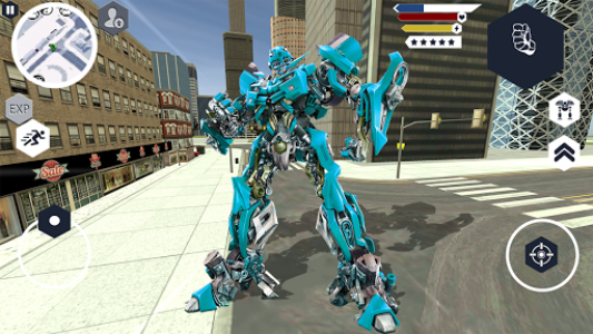 اسکرین شات بازی Robot Machin Car Transformer - Robot Car Games 7