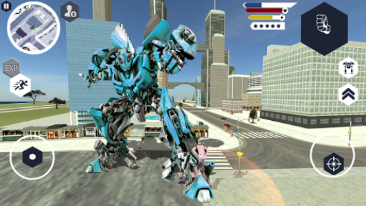 اسکرین شات بازی Robot Machin Car Transformer - Robot Car Games 2