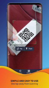 اسکرین شات 1 برنامه QR & Barcode Scanner