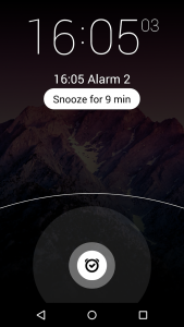 اسکرین شات برنامه Alarm Clock 3