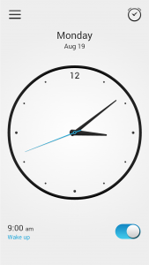 اسکرین شات 2 برنامه Alarm Clock