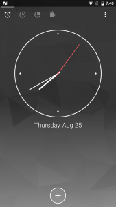 اسکرین شات 2 برنامه Next Alarm Clock