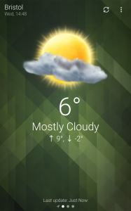 اسکرین شات برنامه Weather 6