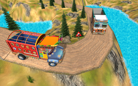 اسکرین شات بازی Indian Truck Driving Games 2019 Cargo Truck Driver 3