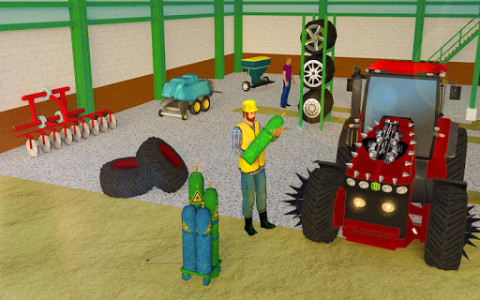 اسکرین شات بازی Pull Tractor Games: Tractor Driving Simulator 2019 4