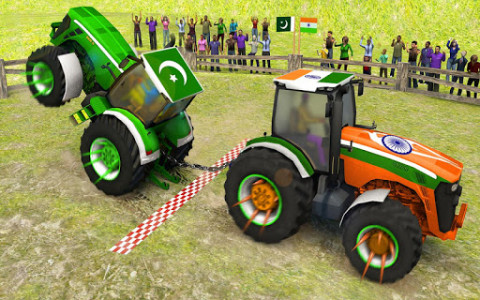 اسکرین شات بازی Pull Tractor Games: Tractor Driving Simulator 2019 1