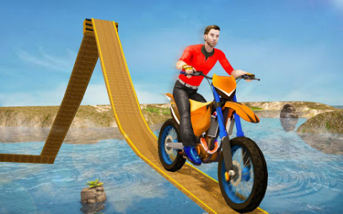 اسکرین شات بازی Impossible Bike Track Stunt Games 2021: Free Games 8