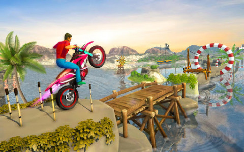 اسکرین شات بازی Impossible Bike Track Stunt Games 2021: Free Games 4