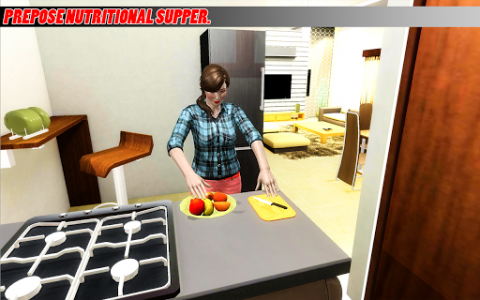 اسکرین شات بازی Virtual Mother Game: Family Adventure Simulator 8