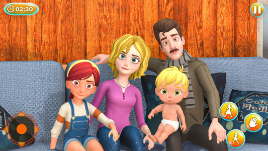 اسکرین شات 5 بازی Virtual Mother Family Sim 3D