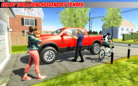 اسکرین شات بازی Virtual Mother Game: Family Adventure Simulator 6
