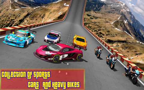 اسکرین شات بازی Car vs. Heavy Bike Racing 7
