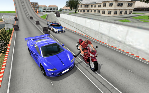 اسکرین شات بازی Car vs. Heavy Bike Racing 6