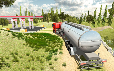 اسکرین شات 3 بازی Cargo Oil Tanker Simulator 3D