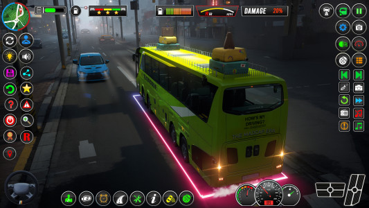 اسکرین شات 1 بازی Bus Simulator : Real Bus Games