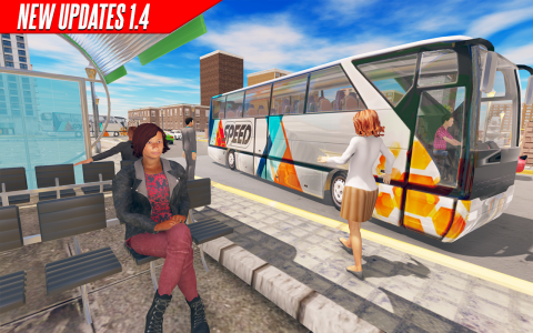 اسکرین شات بازی City Bus Pro Driver Simulator 4