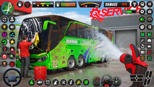 اسکرین شات 3 بازی Bus Simulator : Real Bus Games