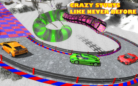 اسکرین شات بازی Extreme GT Car Crash Stunt Master Racing 3