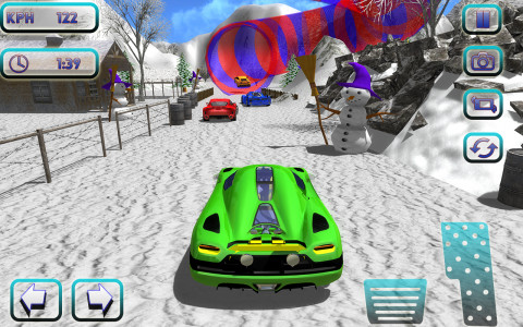 اسکرین شات بازی Extreme GT Car Crash Stunt Master Racing 4