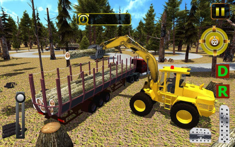 اسکرین شات بازی Modern Lumberjack Jungle Duty 1