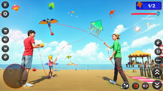 اسکرین شات 3 بازی Kite Flying Festival Challenge