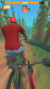 اسکرین شات بازی Bike Hill 3D 1