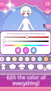 اسکرین شات 7 بازی Moon's Closet dress up game