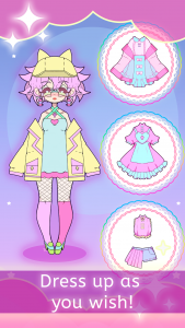 اسکرین شات 2 بازی Moon's Closet dress up game
