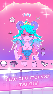 اسکرین شات 4 بازی Roxie Girl anime avatar maker