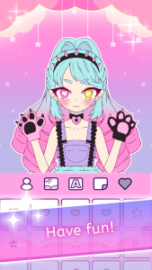 اسکرین شات بازی Roxie Girl anime avatar maker 8