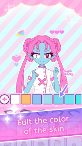 اسکرین شات بازی Roxie Girl anime avatar maker 7
